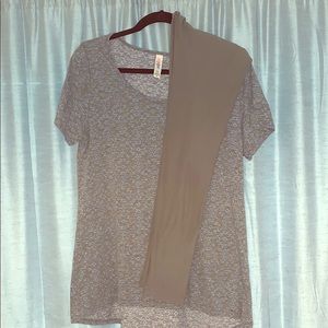 Lularoe shirt and pants